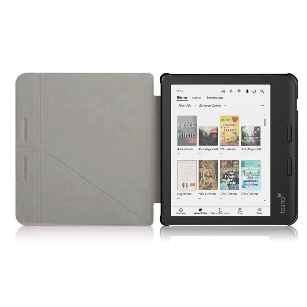 

Stand Case for 7" Tolino Vision Color e-Book, Multi-fold Multi-angle Slim Durable Portable Protective Sleeve with Soft Shell
