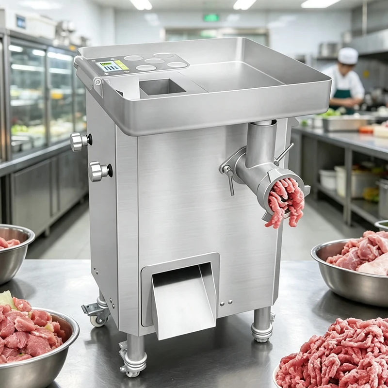 220/380V Commercial Meat Mincer Cutter Machine Stainless Steel Multi-function Meat Grinder For Food Factory