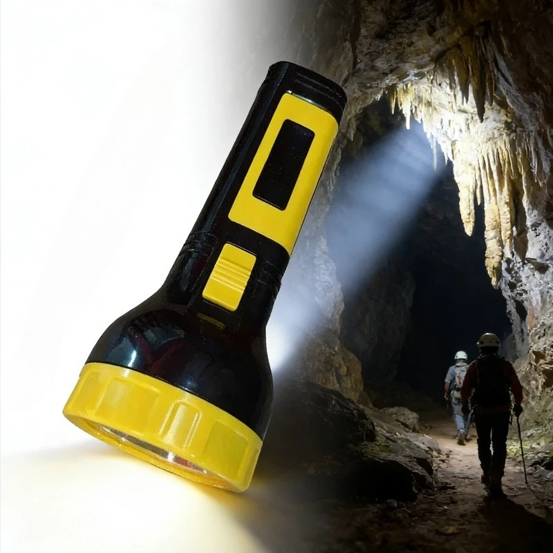 

1 шт. перезаряжаемый светодиодный фонарик для кемпинга, портативный аварийный высокояркий автомобильный светильник, лампа для наружного освещения, фонарик