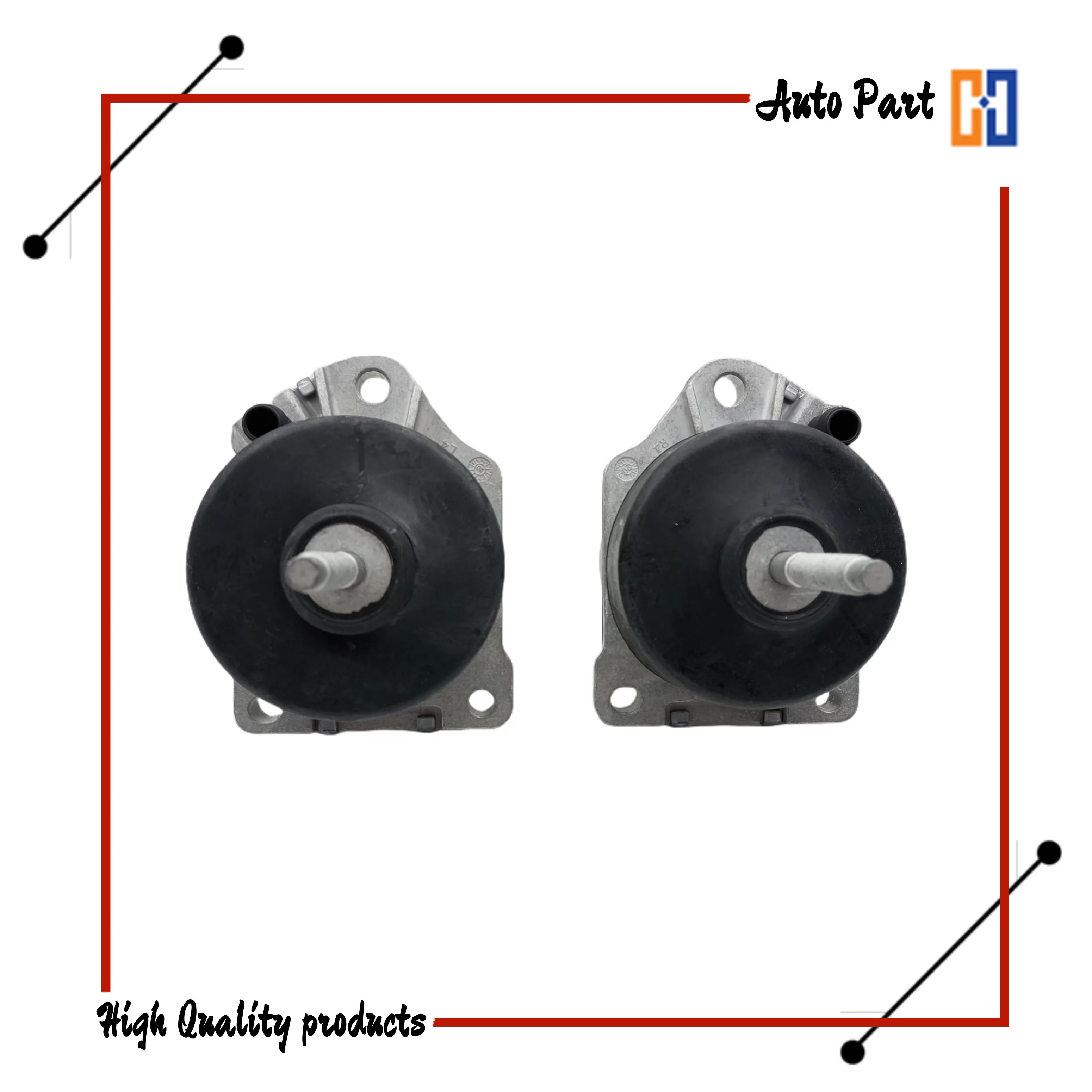 

2PCS Engine Motor Mount Fit Ford Mustang 2.3L 2015-2022 FR3Z6038B FR3Z6038G