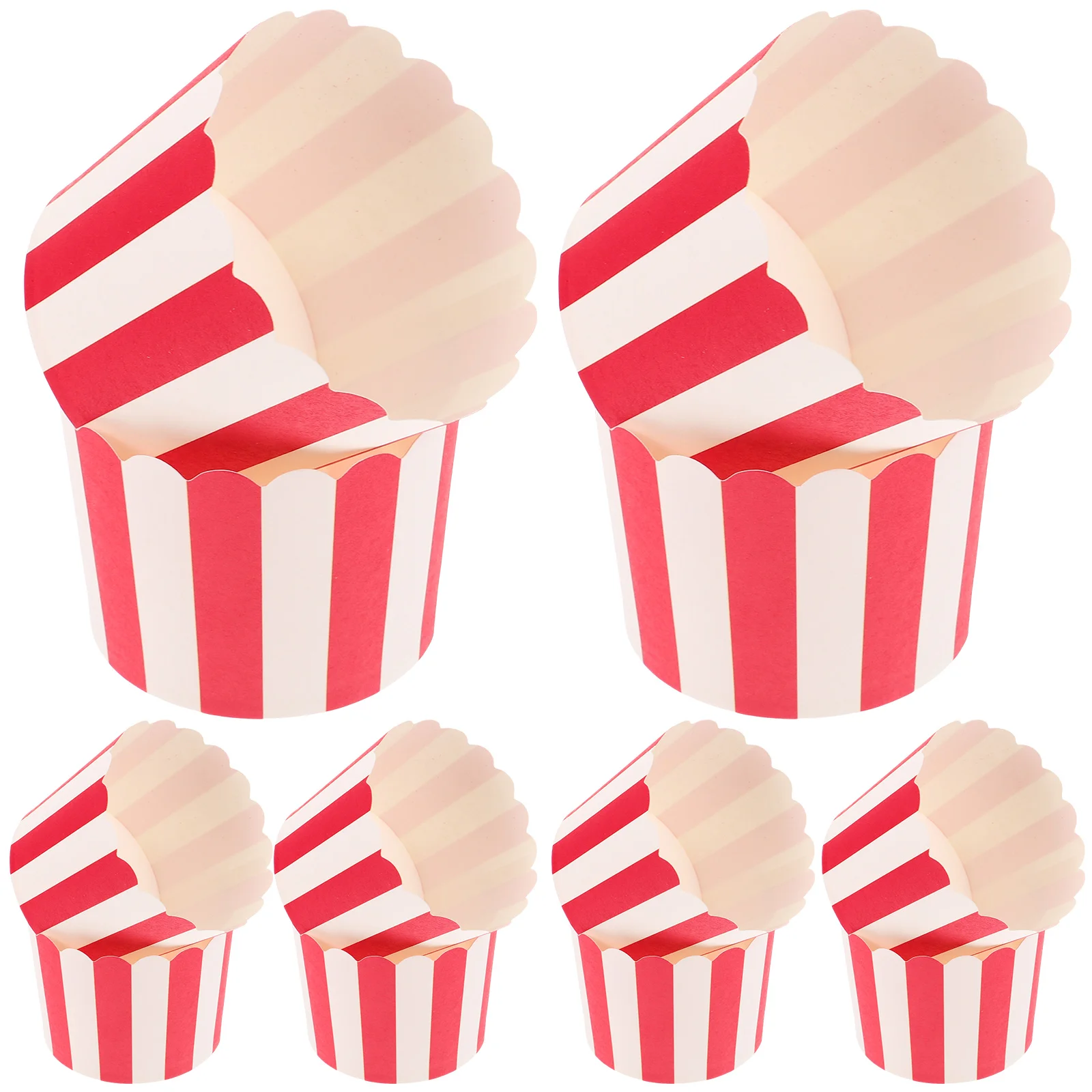 

100pcs Baking Muffin Cups Paper Cupcake Liners Heat Resistant Greaseproof For Home Bakery Use Large Muffin Liners Reusable