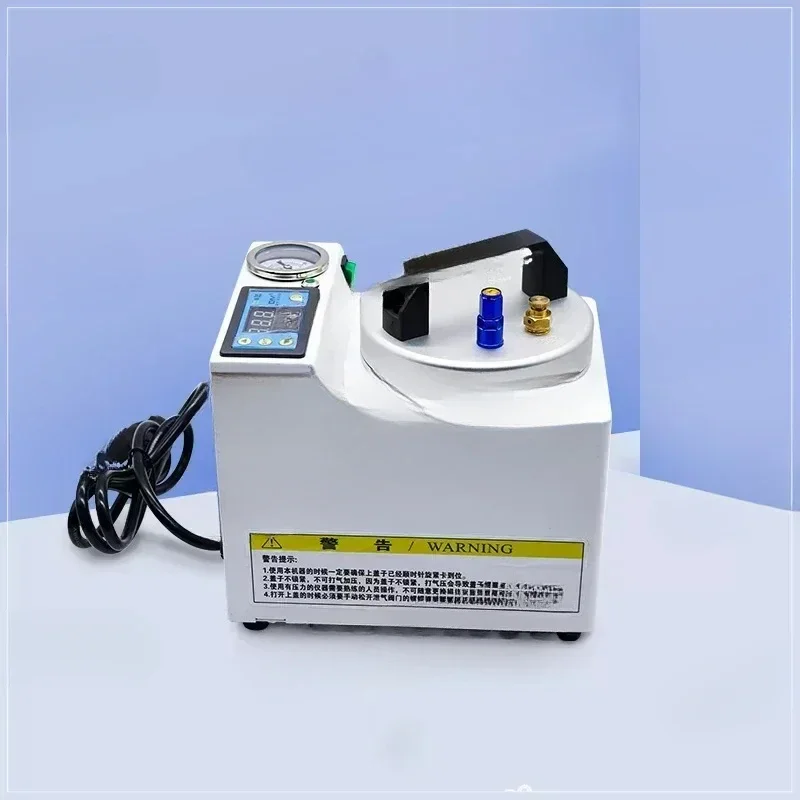 Dental Lab Automatic Polymerizer Portable Curing Pressure Pot Polymerizing Digital Display Adsorption Silicone Rubber Repair