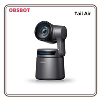 OBSBOT Tail Air NDI Streaming Camera 4K AI Tracking PTZ Camera HDMI/USB-C/Wireless Webcam Video Camera Live Stream App Support