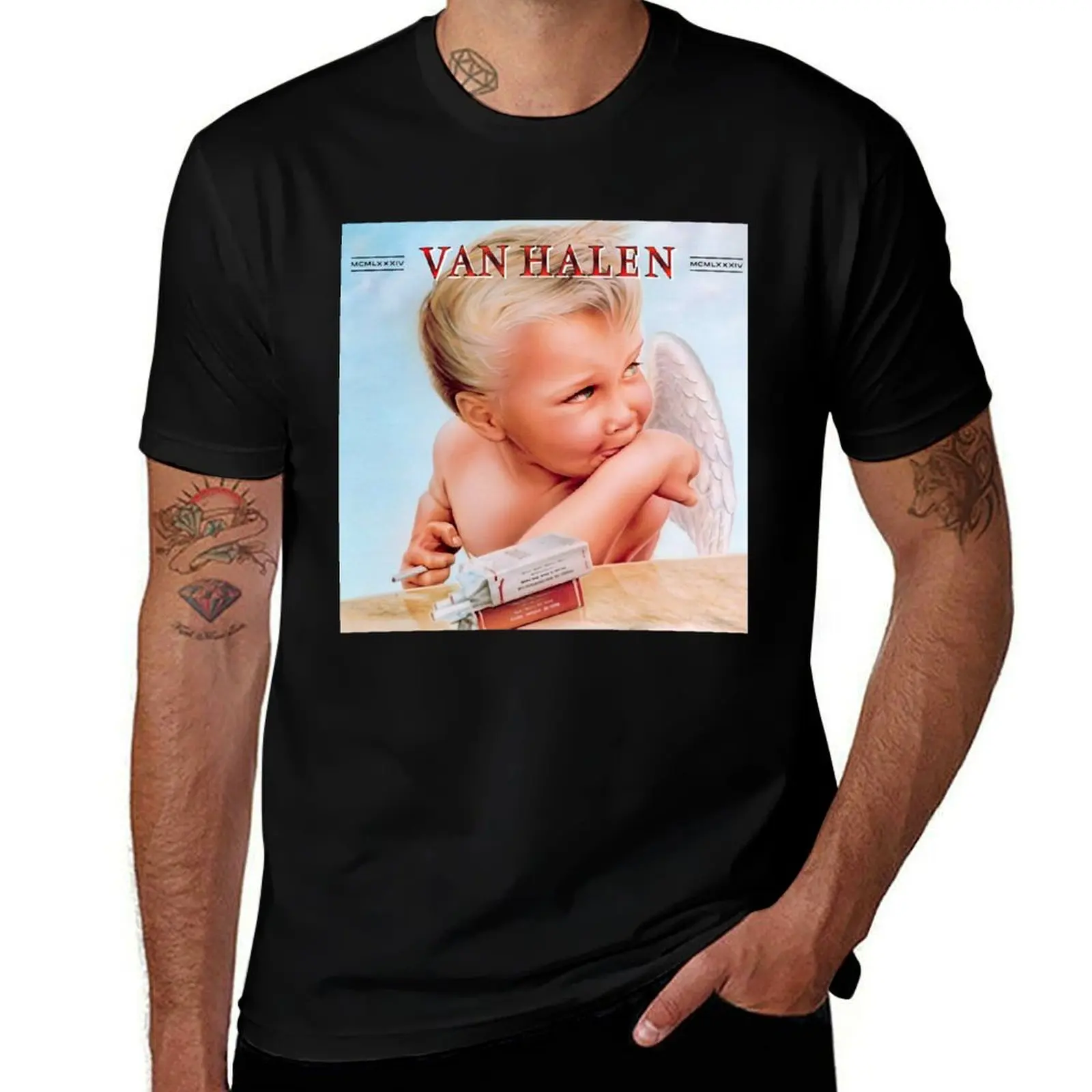 

1984 VH T-Shirt oversized graphic tee korean fashion anime t shirts men t shirts high quality