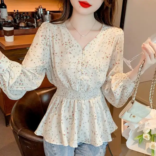 

Рубашки с длинным рукавом, женские клетчатые рубашки на пуговицах, свободный крой в стиле ретро, женский консервативный стиль, молодежная элегантная повседневная весенняя одежда