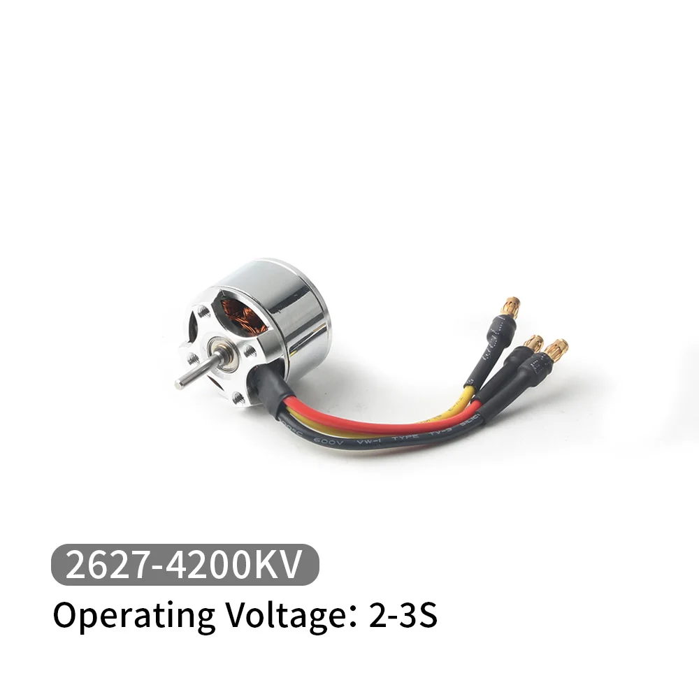 FATJAY Mini Brushless Motor ESC Power Kit 2627 4200KV High-Speed Hobbywing Skywalker 20A ESC for RC Hobby