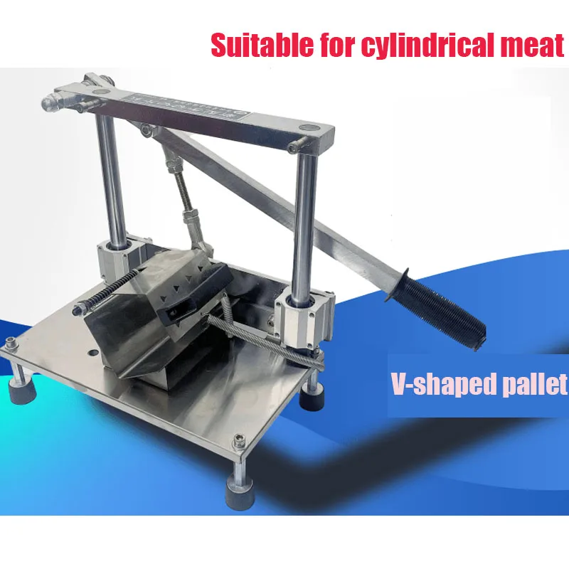 Commercial Food Processing Machinery Mutton Rolls Cutter for Lamb Beef Cutting Machine
