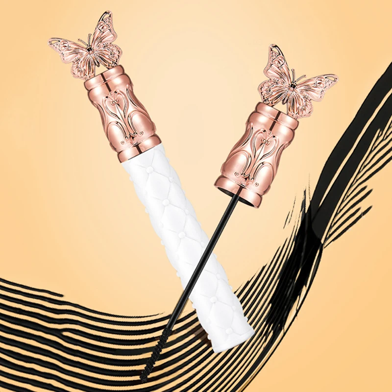 

Тушь для ресниц вьющаяся, длинные ресницы, золотая бабочка, не размазывает, долговечная, водостойкая, устойчивая к поту тушь для макияжа, косметика