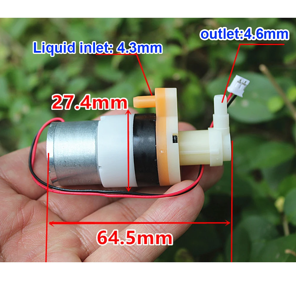 Mini Foam Pump Hand Soap Pump DC 2V 3V 3.7V Micro 310 Motor Pump Washing Bubble Pump