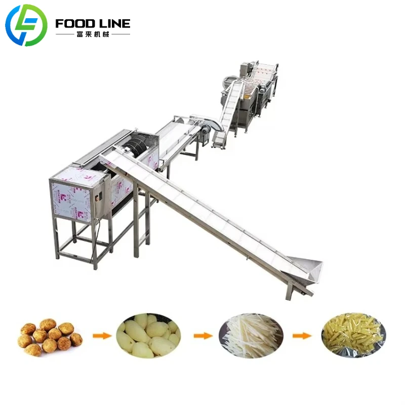 Customized Easy Operation Fruit Vegetable Processing Line User Friendly Control System Simple For Workers Beginners Operation