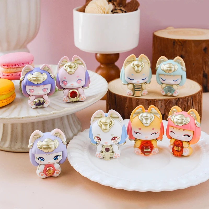 Original AARU Kindergarten Sweet Idol Series Blind Box Toys for Girls Figure Action Surprise Box Kawaii Model Birthday Gift