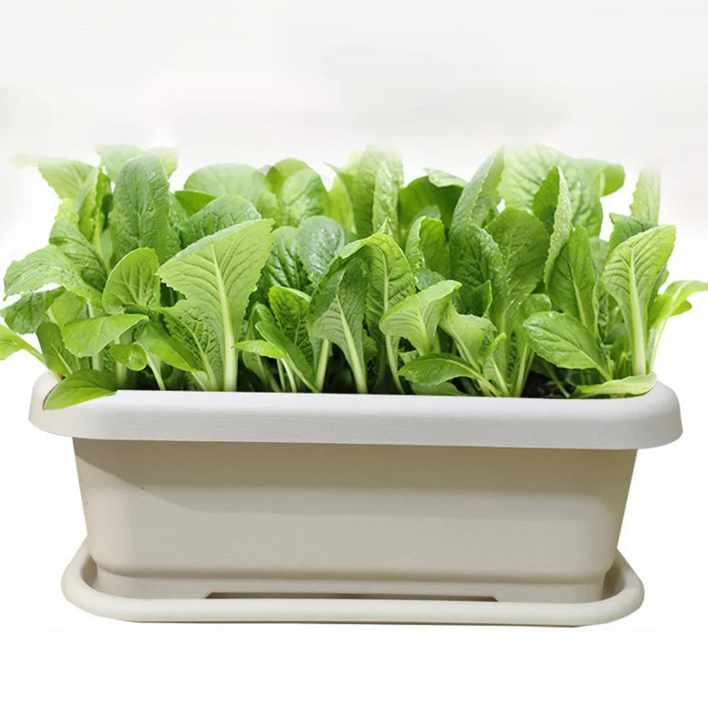 

1Pcs Plastic Vegetable Planters Growing Containers Garden Pot with Drainage Mesh for Fruits Vegetables and Flowers