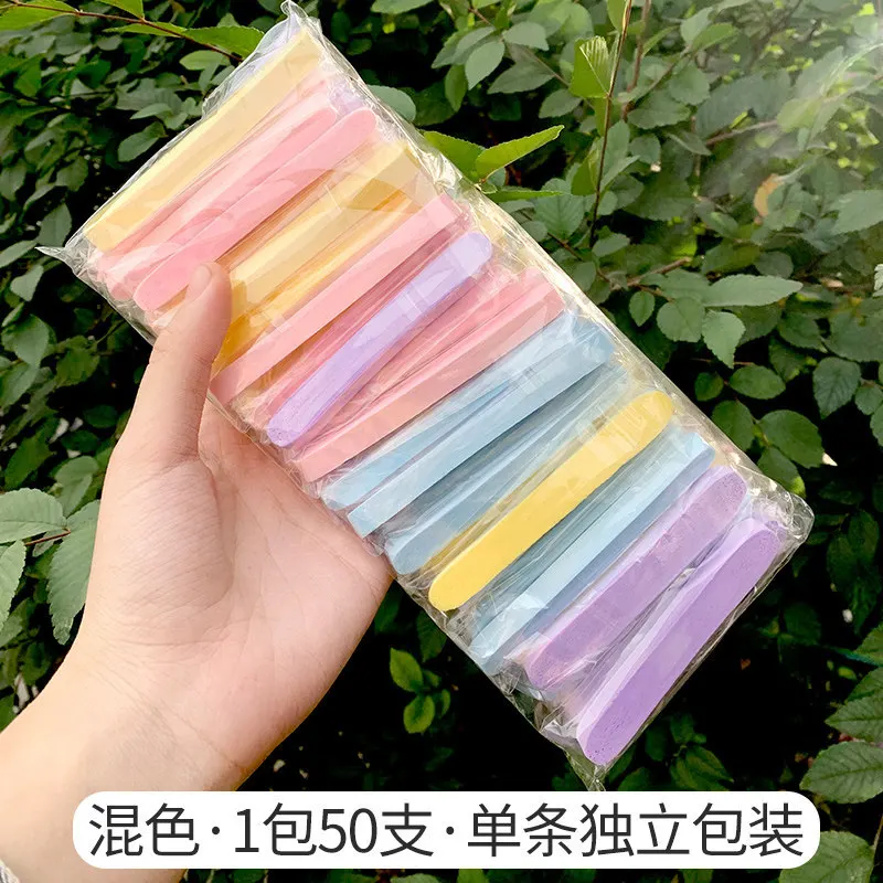 

200PCS/100PCS /50PCS compressed face wash puff seaweed powder puff Cotton pad face wash puff random 5 color