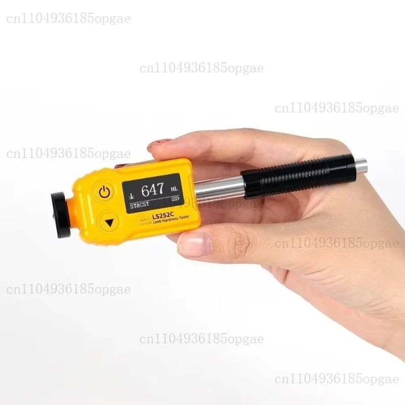 LS252C Pen Portable Richter Hardness Tester Digital Hardness Tester C Impact Device Metal Hardness Meter Steel Richter