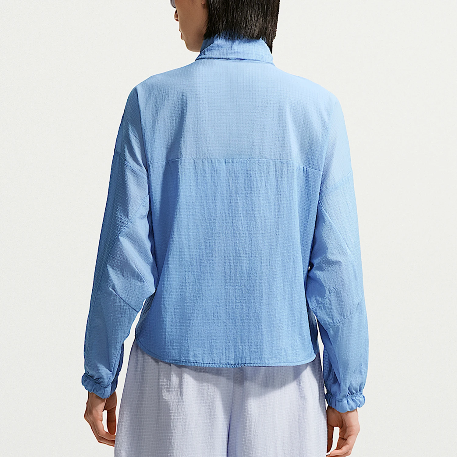 Nike genuine women's comfortable, breathable, skin friendly stand up collar sports jacket jacket jacket IF0588-486