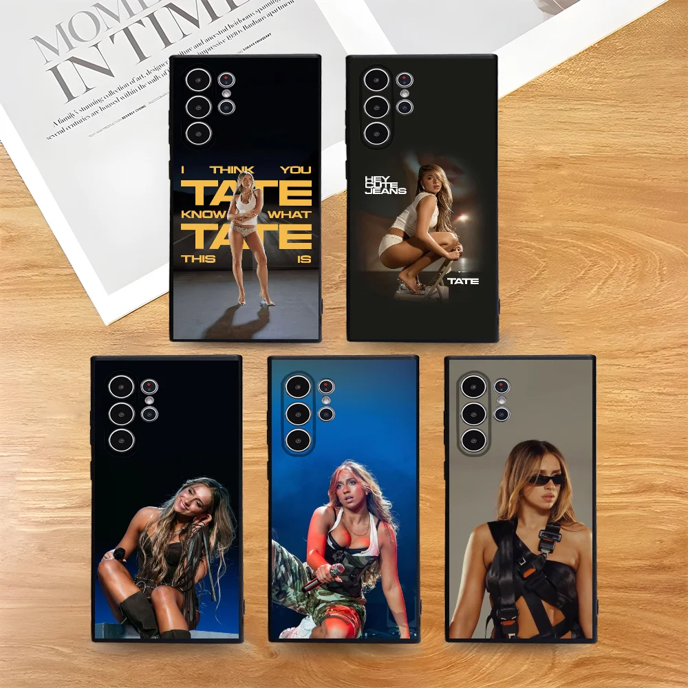 

Music T-Tate M-McRae Phone Case For Samsung Galaxy S25 S24 S22 S23 Ultra S21 S20 Plus 5G Frosted Non-Slip Full Cover Case