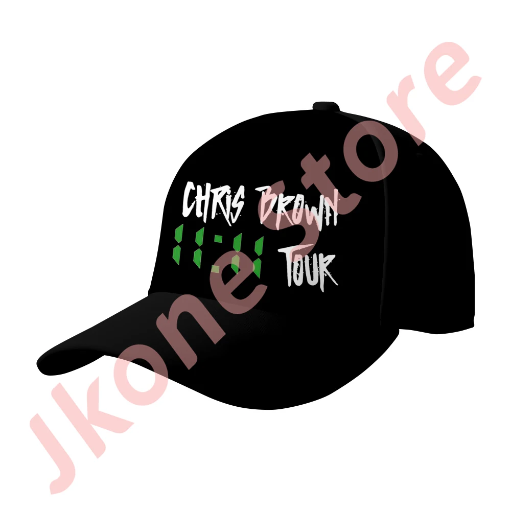 Chris Brown The 11:11 Tour Merch Baseball Caps Summer Women Men Fashion Casual Streetwear Hat