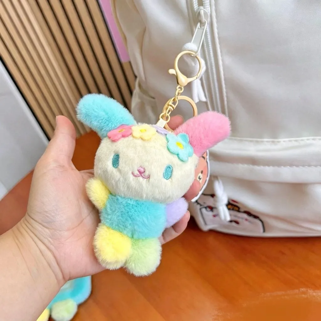 Kawaii Japanese Style Usahana Plush Toy Doll Cute Rabbit Bag Hanging Pendant Portable Card Sleeve Decorative Keychain Gift