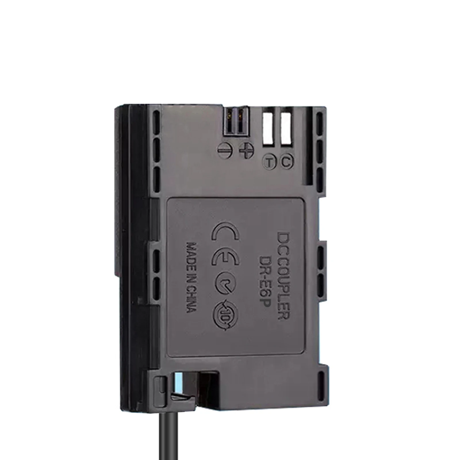 Probty LP-E6P lp e6p batería simulada ACK-E6 adaptador de corriente alterna Kit de acoplador CC para cámara CANON EOS R5 II R6 R5 R5 Mark II