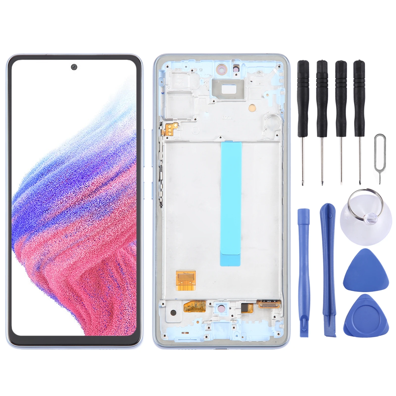 6.48-inch OLED LCD Screen For Samsung Galaxy A53 5G SM-A536 Phone LCD Display Full Assembly with Frame Replacement Part