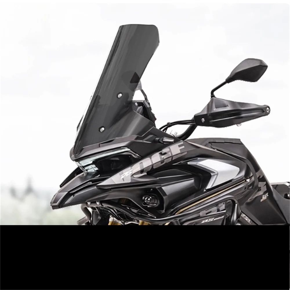 Waterbird style windshield For VOGE DS625X DS525X windshield modification with raised front windshield and rain shield
