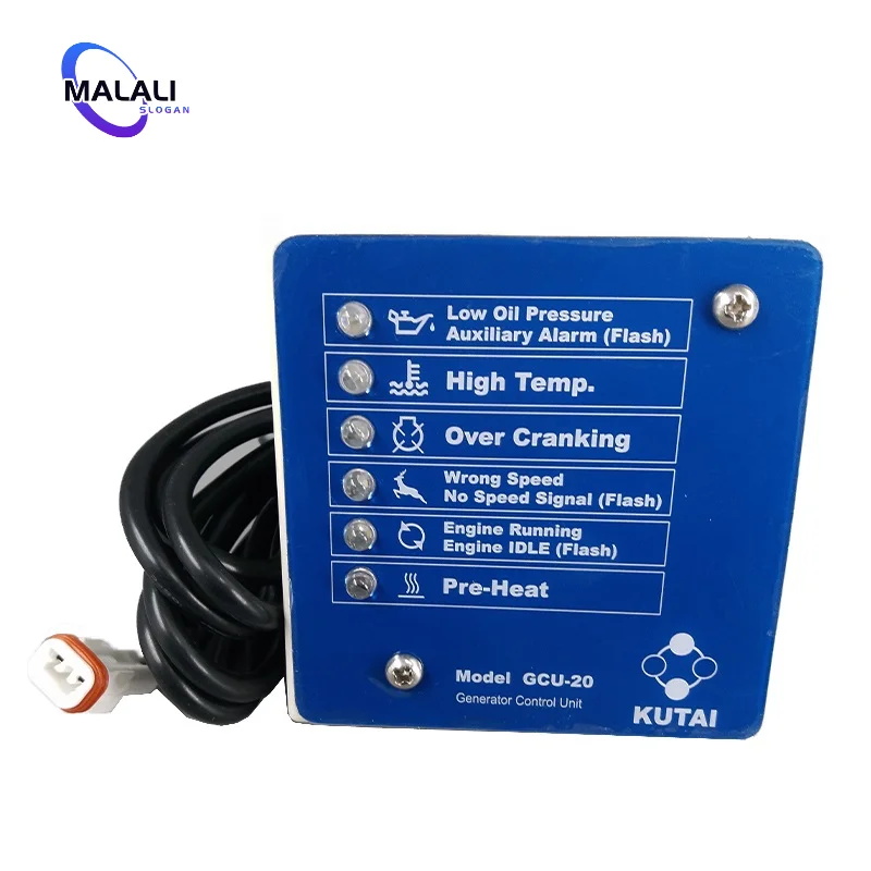 Set Generator otomatis P3K GCU-20, Unit kendali Generator modul kontrol otomatis