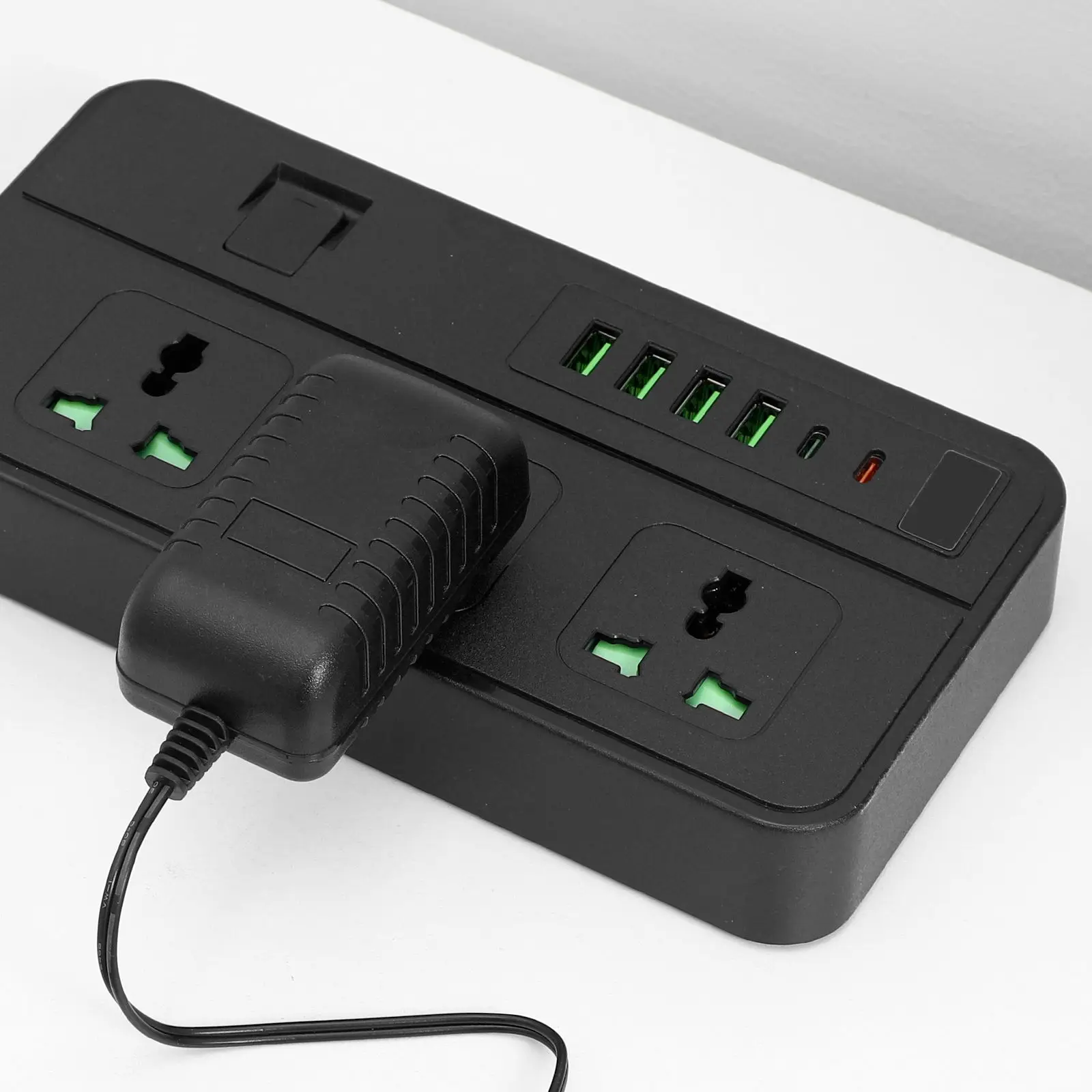 Charging Plug Storage Box Safe Container for Black Artificial Cash Holder Durable Plastic Protector