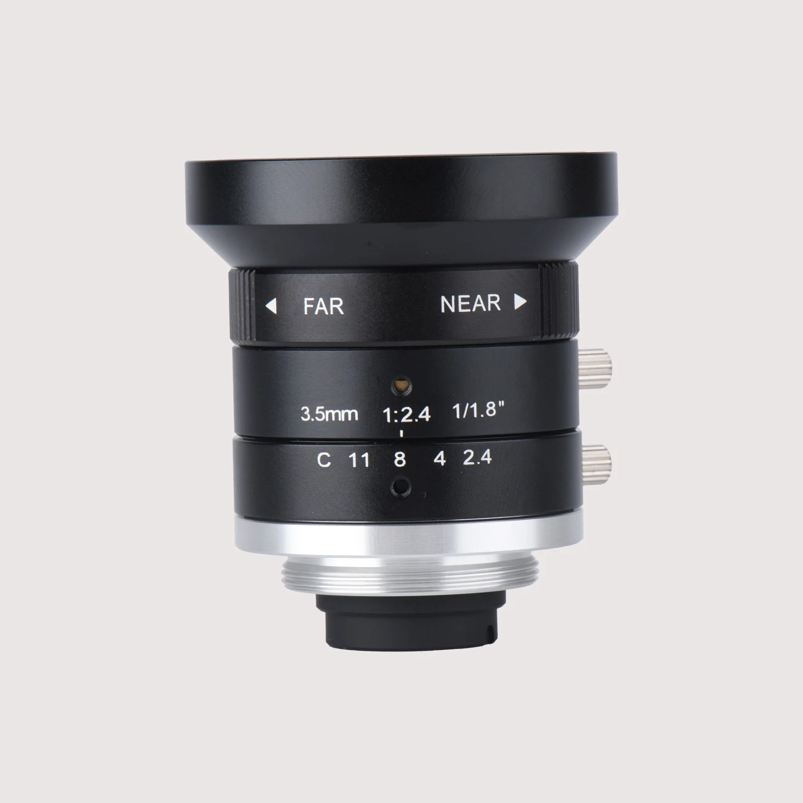 HQ Fa 5MP 23~25mm F2.8 C Mount Zoom Industrial Camera Machine Vision Lens