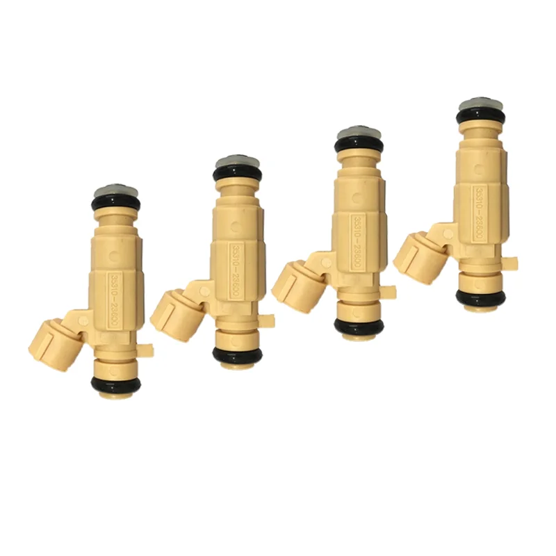 

4PCS 35310-23600 Fuel Injector Nozzle Injection For Hyundai Elantra 2002-2008 Tiburon Tucson 2.0L 2.7L V6 3531023600 9260930013