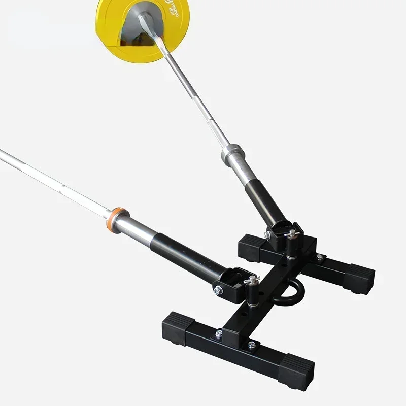 T-bar platform insert barbell fixing attachment fitness barbell core strength training system gym barbell