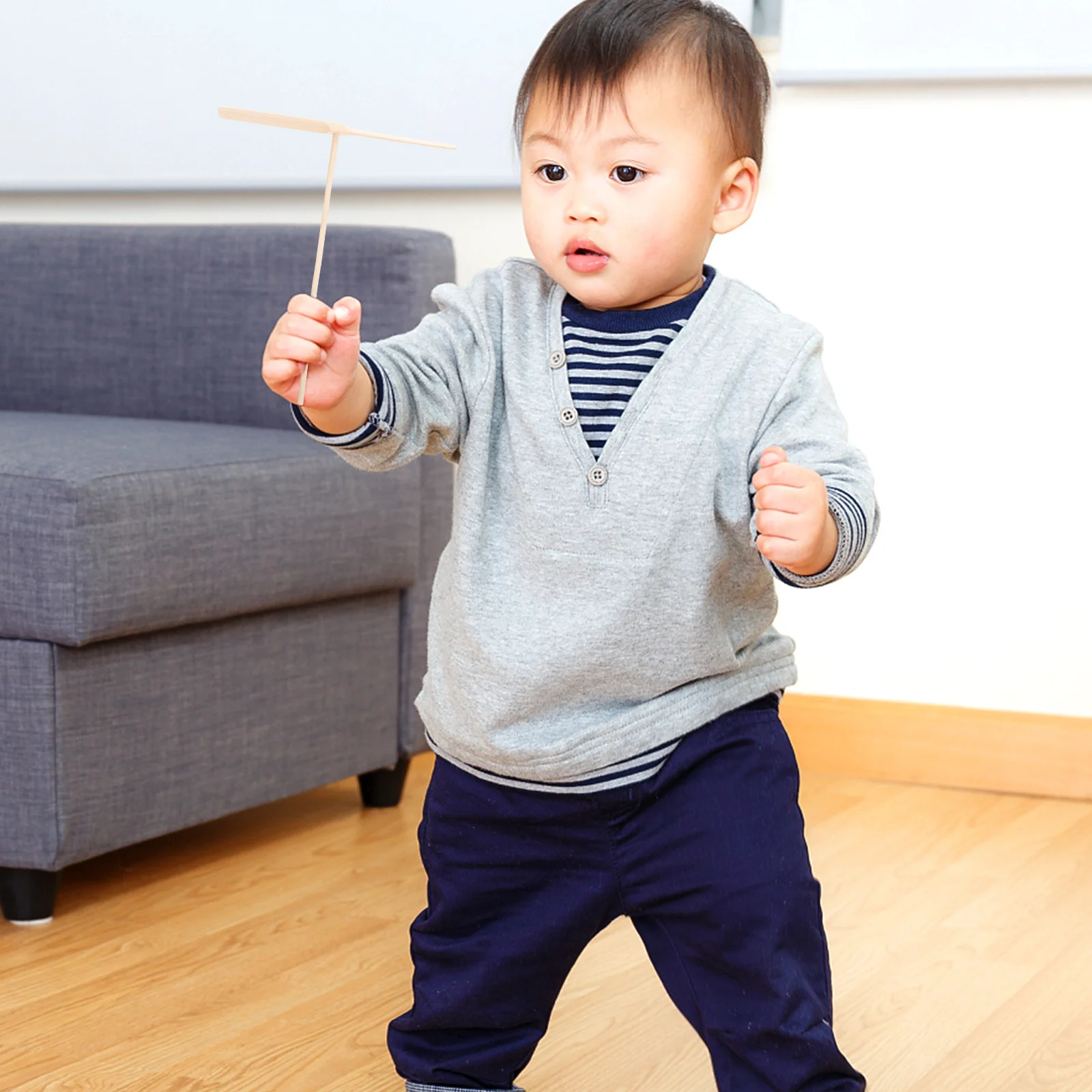 20 قطعة اليعسوب الخيزران الاطفال تحلق في الهواء الطلق رمي الصيد فرك اليد هليكوبتر للأطفال ممارسة الرياضة الترفيه #6