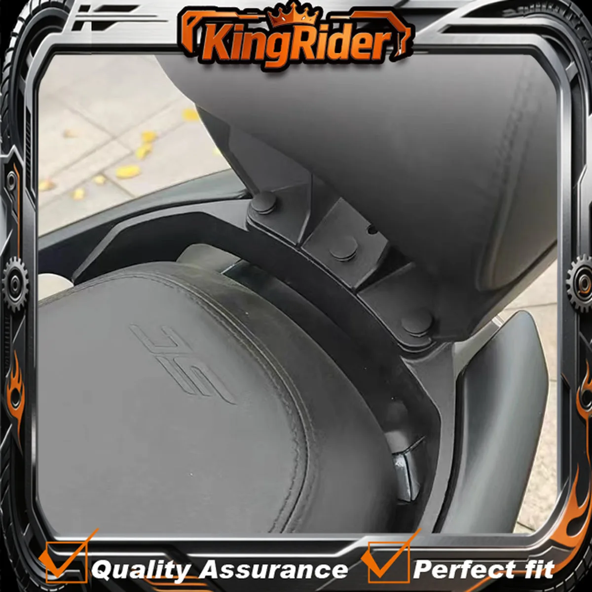 

Backrest modification installation accessories rear waist backrest rear cushion rear backrest Fit For CFMOTO 150SC SC-150