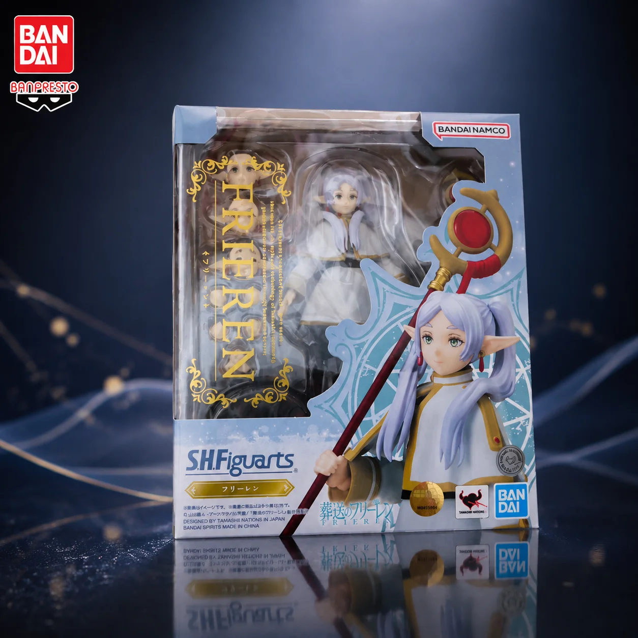 In Stock BANPRESTO Original Frieren BANPRESTO S H Figuarts Action Figure Model Doll Brand New Boxed Garage Model Toys