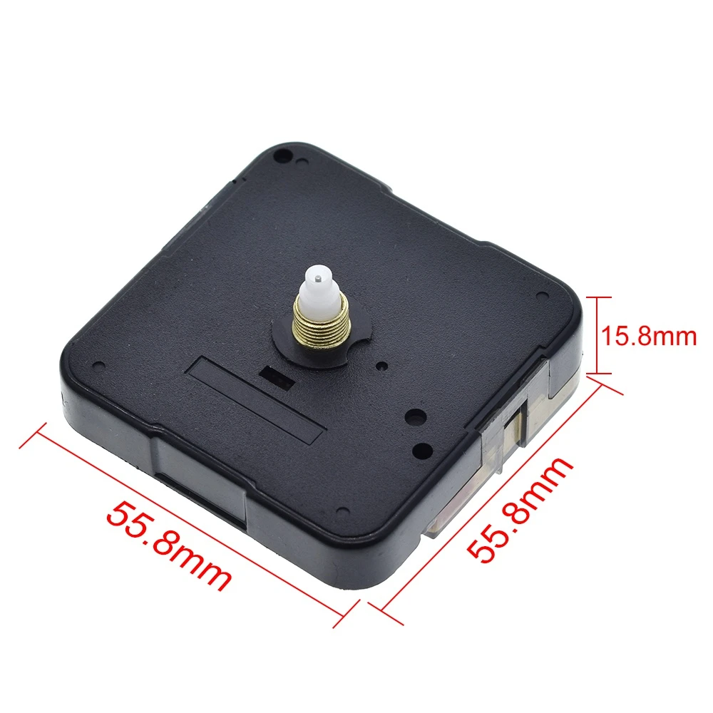 TZT Professional And Practical Quartz Wall Clock Movement Mechanism DIY Repair Tool Parts Kit with Red Hands