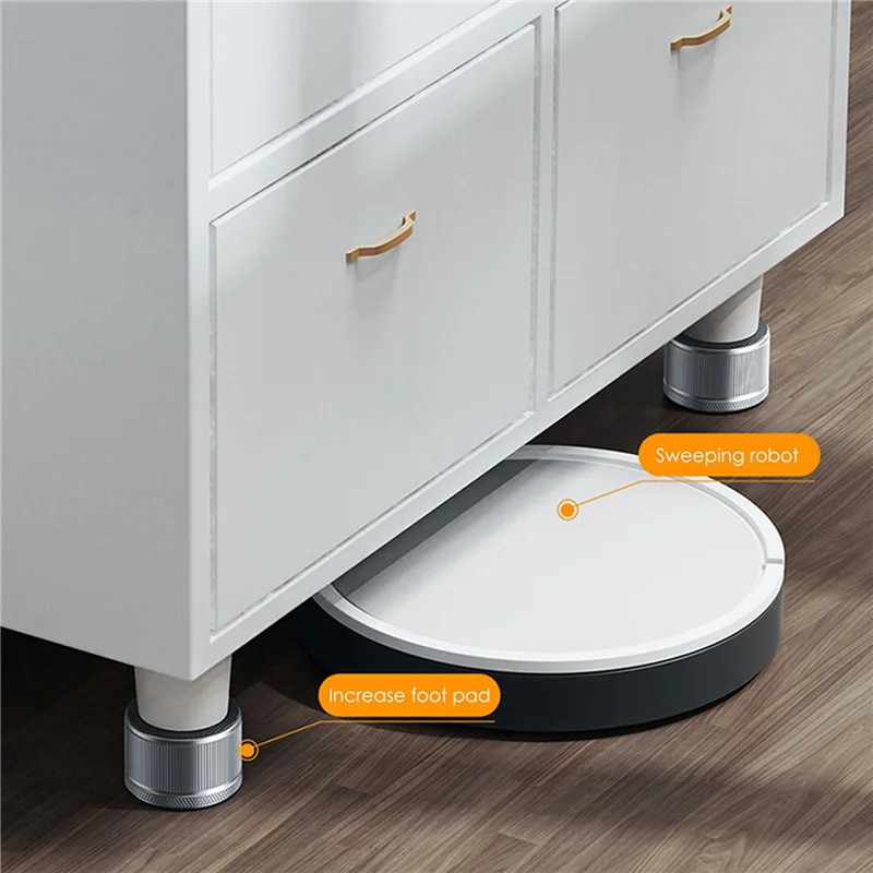

Y51A-8Pcs Adjustable Bed Chair Risers Heavy Duty Furniture Risers Sofa Table Risers Bottom Protect Floors Anti Slip -1