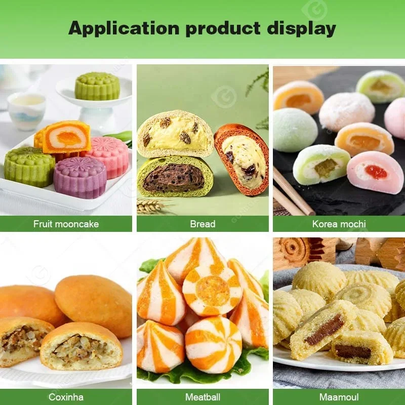 Moon Cake Stamping Mamoul Maker Filled Churros Make Small Kubba Ball Automatic Mini Encrusting Machine