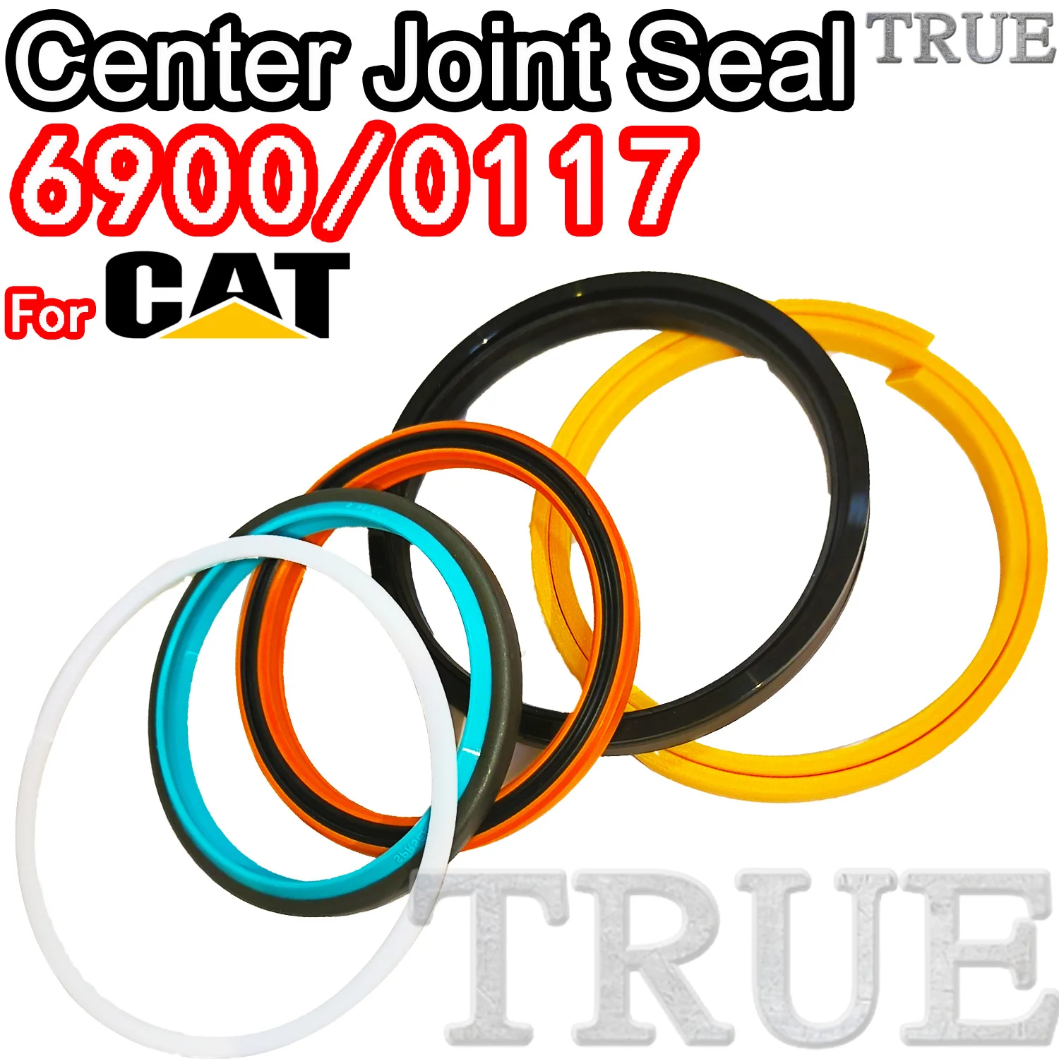 

For JCB 6900/0117 JS145 Center Joint Swivel 69000117 Excavator Oil Seals Kit Repair Hydraulic Digger Clamshell Shovel Gasket