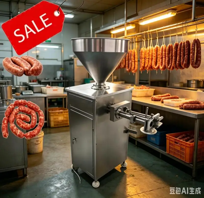 Factory Direct SUS304 Stainless Steel High Speed Pork, Chicken, Beef and Fish Sausage Filler Machine Customized