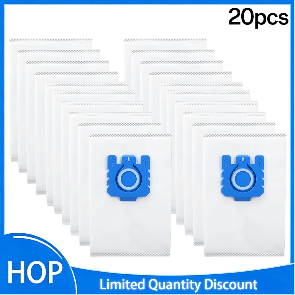 Top 3D Airclean Bags Replacement for Miele GN Vacuum Cleaner Bags Classic C1 Complete C1 C2 C3 S227 S240 S270 S400 S2 S5 S8