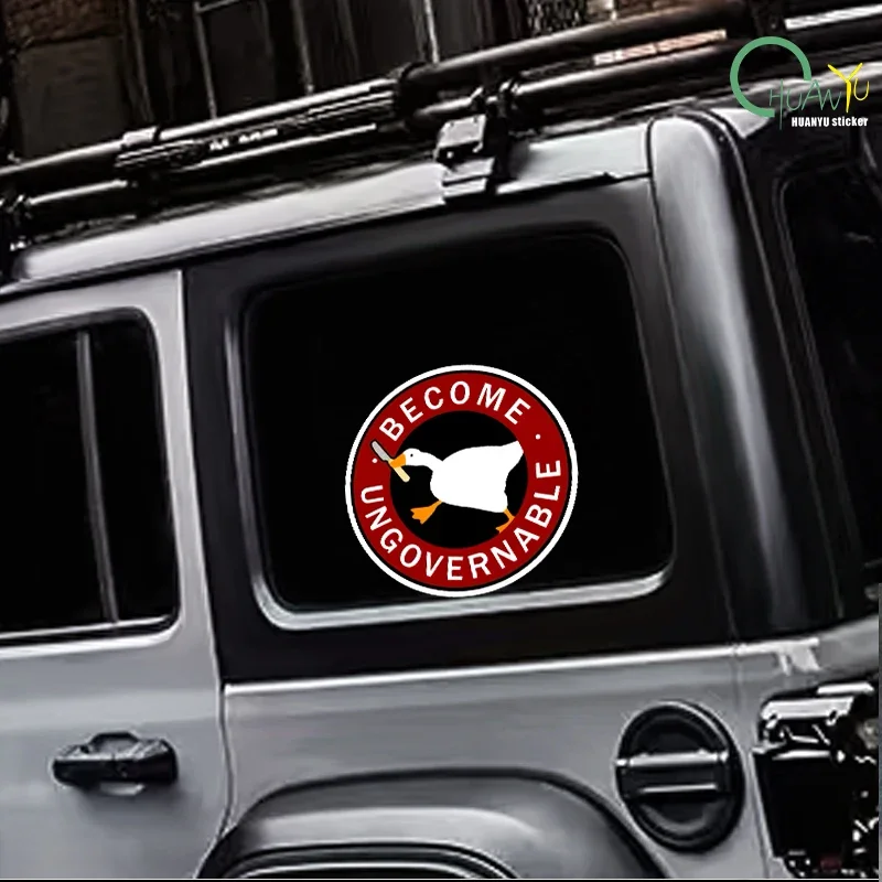 Funny Quote Car Bumper Stickers Waterproof Vinyl Decals for Truck Van