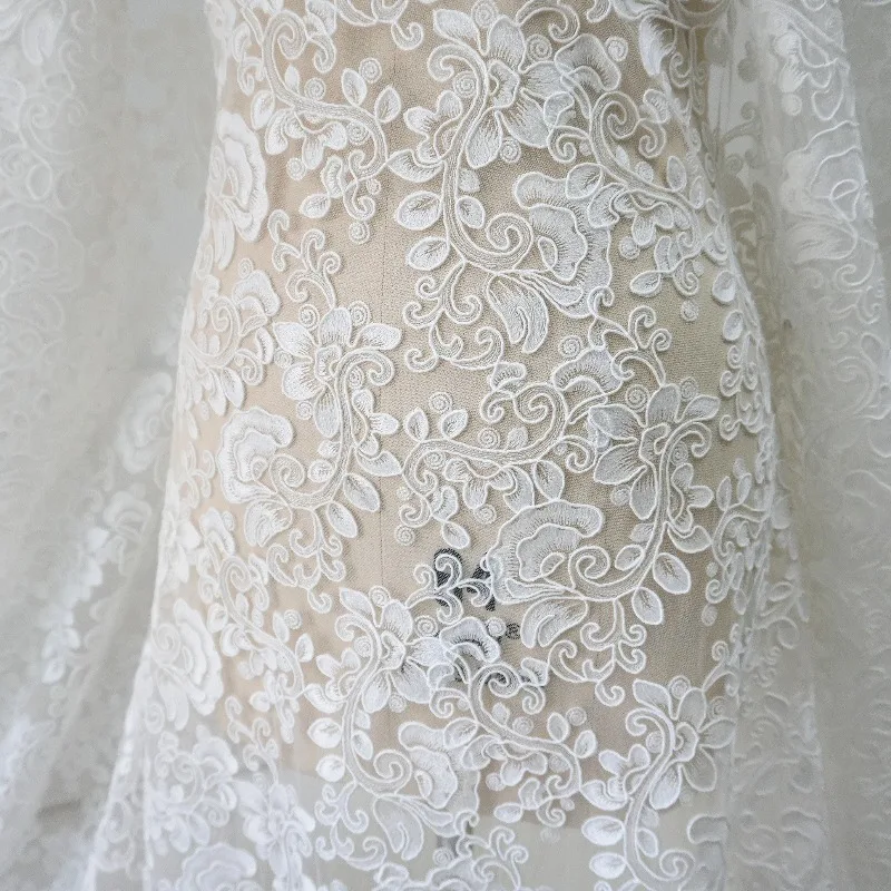 new-car-bone-cotton-thread-embroidery-lace-fabric-handmade-diy-tablecloth-accessories-wedding-dress-decoration-materials