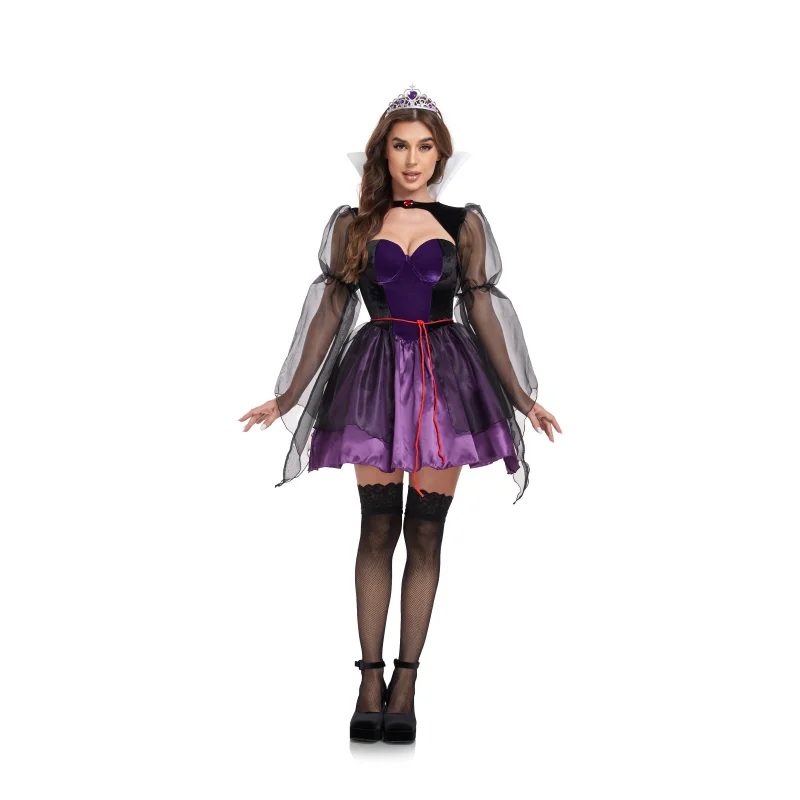 

GB10064 Wicked Queen Halloween Costume for Adult