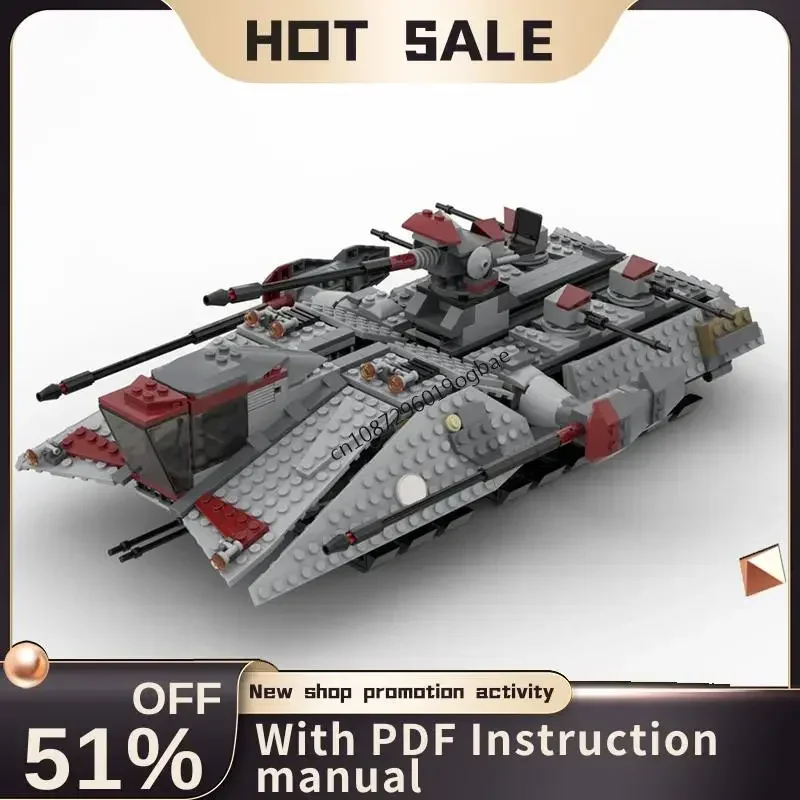 NEW 1012PCS Famous star battle Movie MOC UT AT Unstable Terrain Model Custom Puzzle DIY creative ideas Kids Toys Birthday Gifts