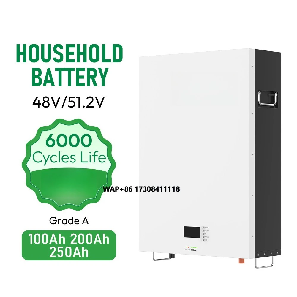 

Batterie Solaire Solar Lithium Powerwall Battery Lifepo4 48V 51.2V 200Ah 10Kwh 15Kwh Solar Lithium Photovoltaic Batteries