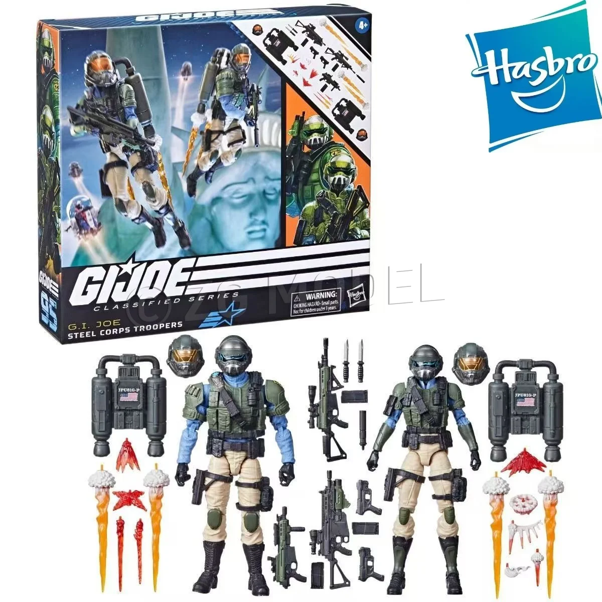 Hasbro G.I. Joe 95th Iron Troop 2-Pack 6 Inch Action Figure, In Stock Collectible Model Toy