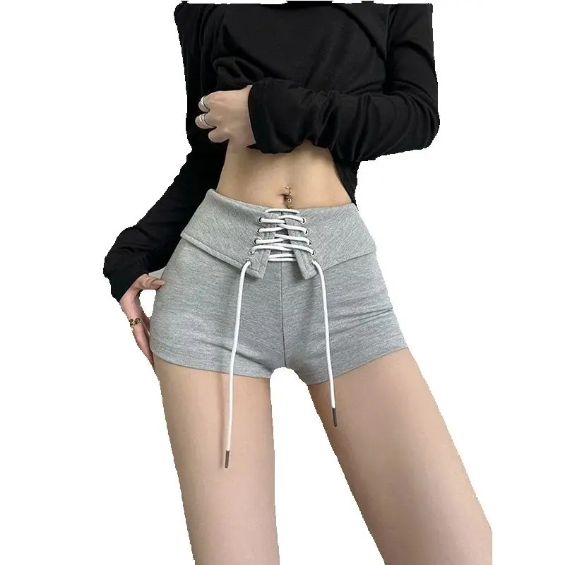 Europe United States Sexy Hip Hot Pants Female Tight Strap Fitness Yoga Casual Pants Hot Girl Jazz Shorts Women'S Team Pants