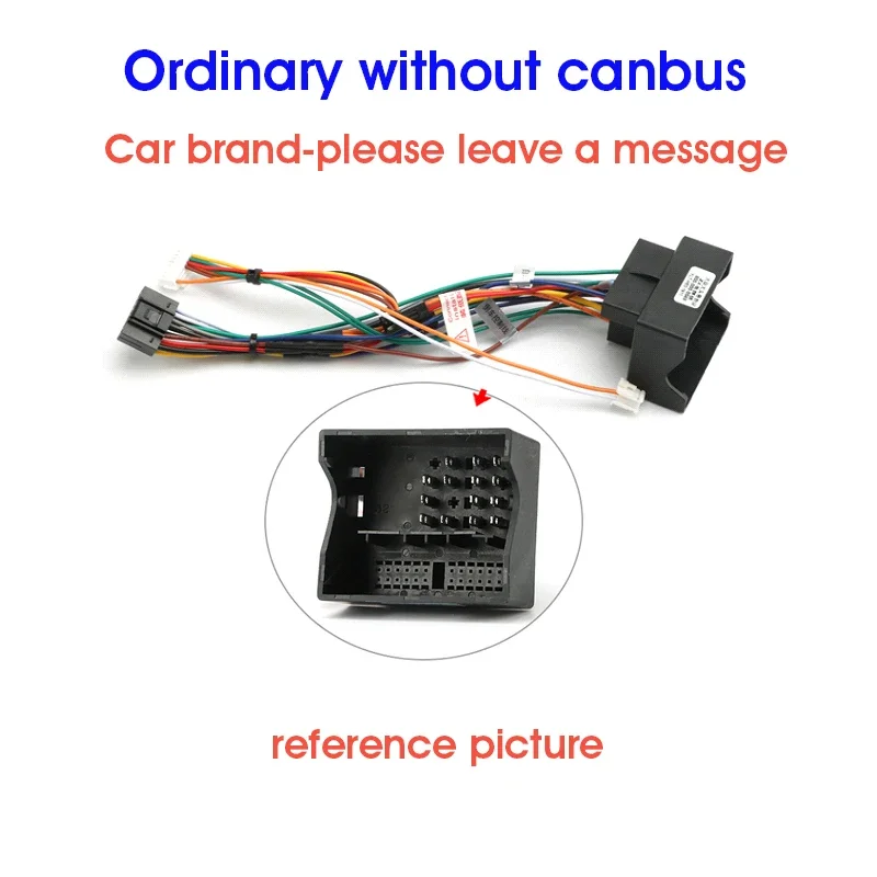 Car radio Amplifier Canbus is suitable for various Canbus and cables of Toyota, Honda, Volkswagen, Kia, Nissan, Hyundai, etc.