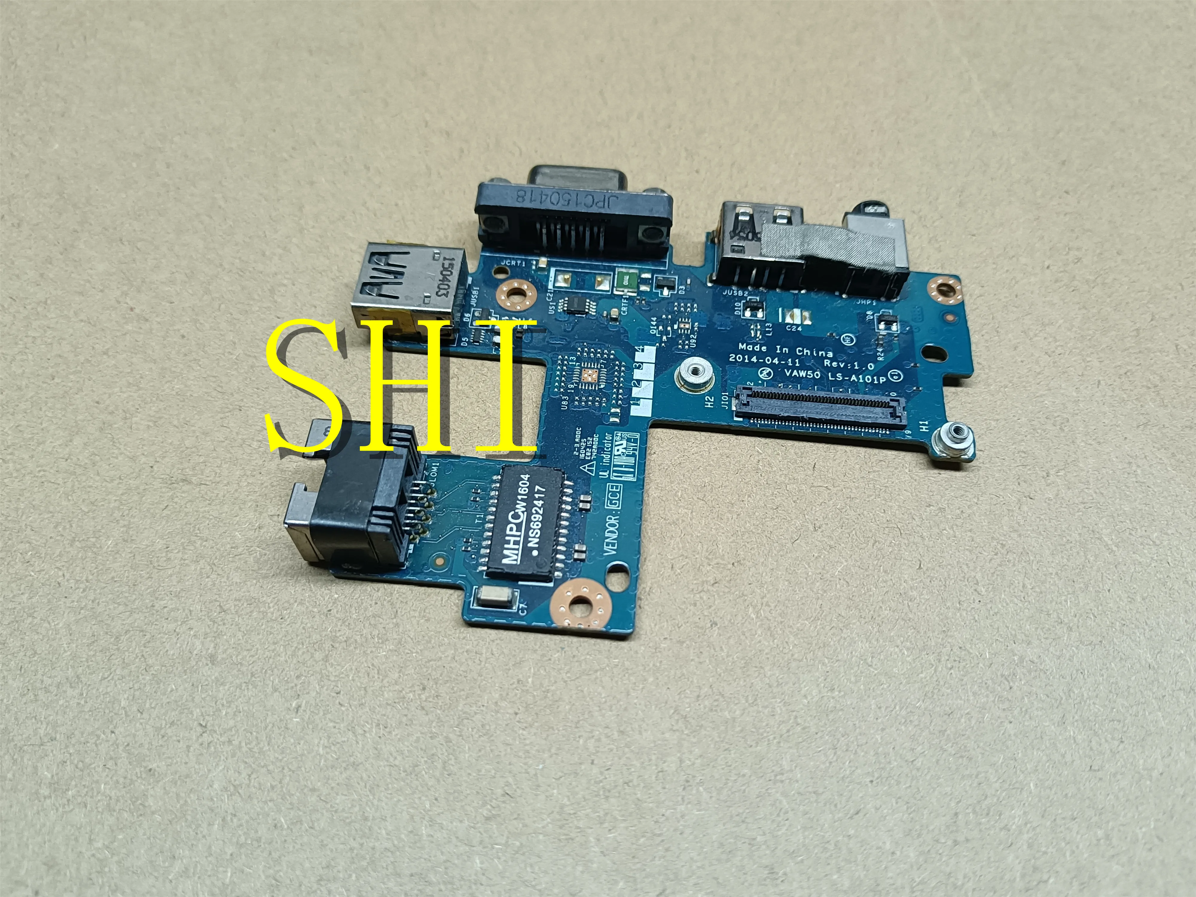 

FOR Original Used DELL E5540 USB Audio Lan port board 09WMHY LS-A101P