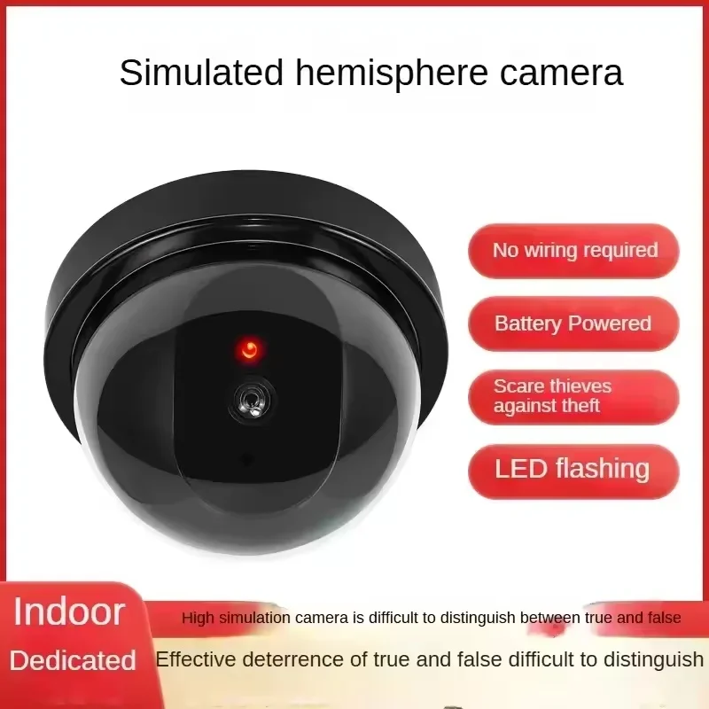 Fake Security Camera Outdoor, Realistic Dummy Monitor Probe, Household Anti‑theft Fake Surveillance Camera for Home Yard