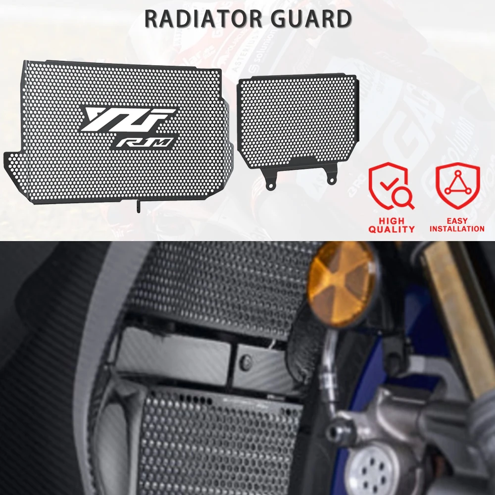 

2024 Motorcycle Radiator Grille Guard Cover For Yamaha YZFR1M YZF-R1M YZF R1 M 2015 2016 2017 2018 2019 2020 2021 2022 2023